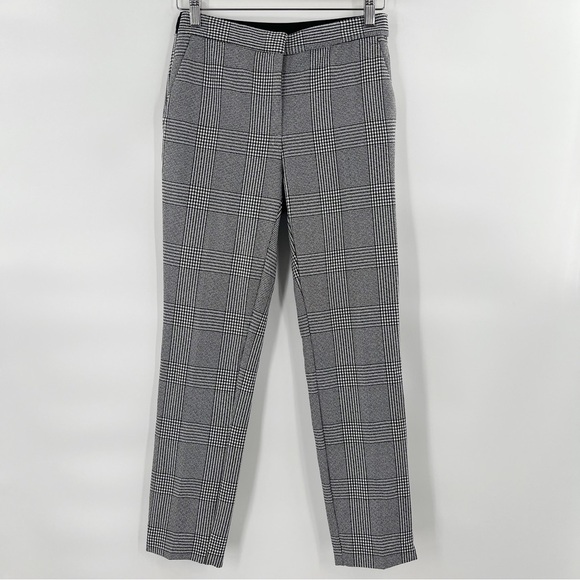 ZARA Glen check trousers size S - Picture 1 of 4